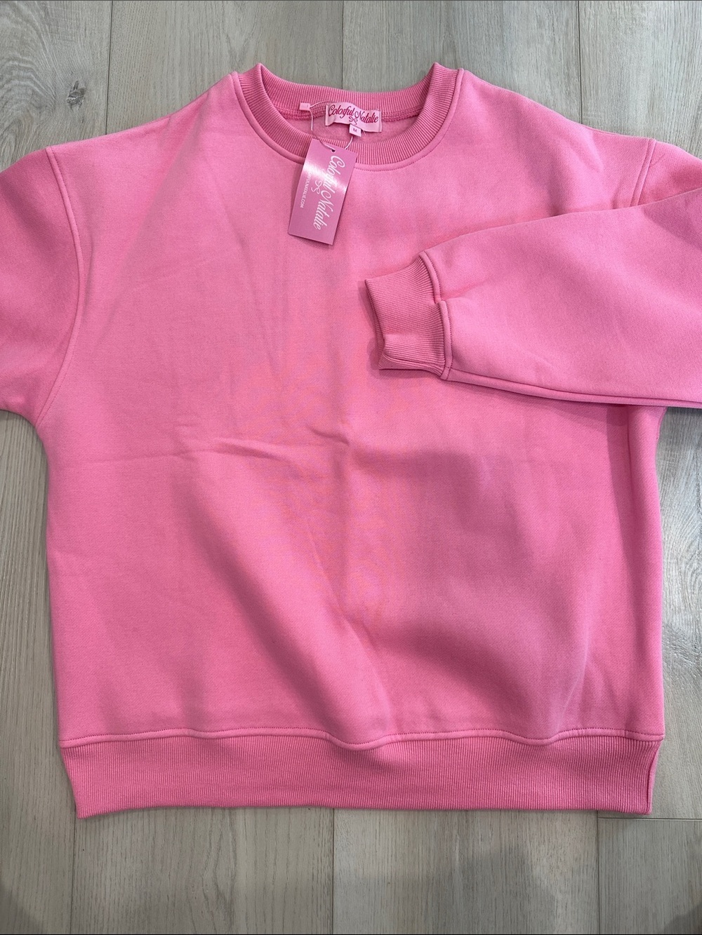 Colorful Natalie Giddy Up Sweatshirt